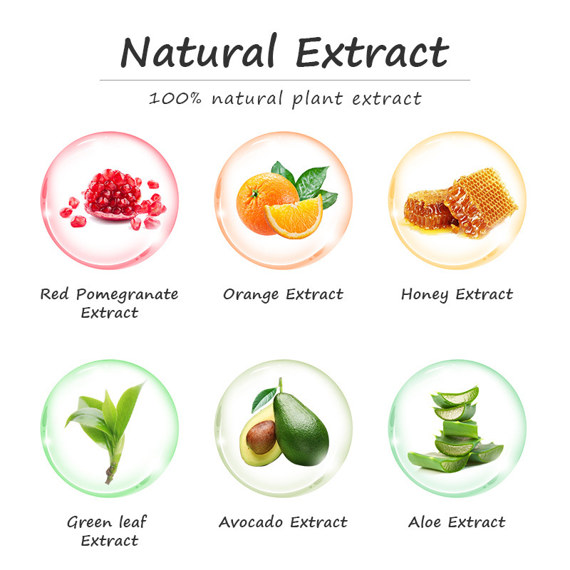 Face Skin Care Facial Fruit Extract Organic Best Anti Acne Wrinkle Aging Hyaluronic Facemask Private Natural Fruit Mask