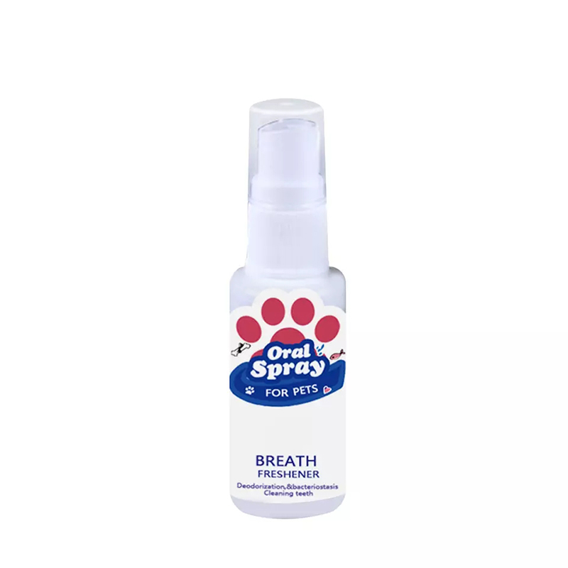 pet breath deodorant air freshener spray dog cat portable oral health ...