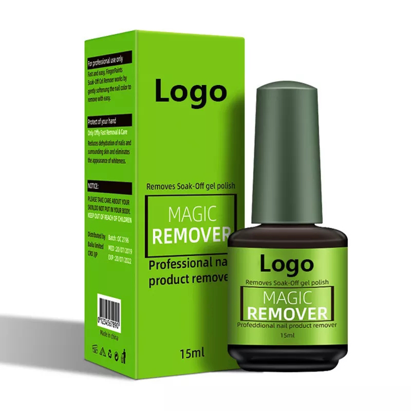 15ml Magic Remover Soak Off UV Gel Polish Cleaner Nail Gel Polish