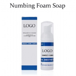 Private Label Natural Original Tattoos Painless Numbing Foam Soap