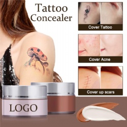 Private Label Tattoo Full Coverage Tattoo Concealer palette DIY colors makeup Concealer kit for tattoos scar and freckles