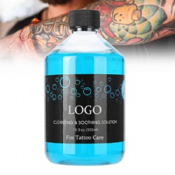 Tattoo Supply High Enrichment Tattoo Aftercare Solution Cleaning Process Liquid Soap Cleaning Water Skin Blue Soap