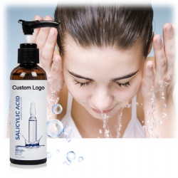 OEM Private Label Oem Oil Free Facial Cleanser Anti Acne Organic Salicilic Acid Face Wash for All Ski