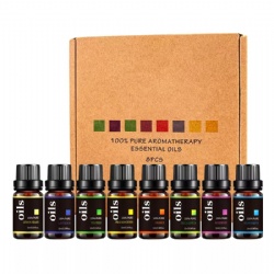 Private Label 100% Pure Natural Body Massage Oil 10ml Essential Oil Set for Skin Care