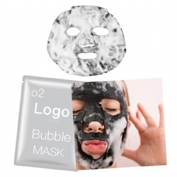 Customized Purifying peeling moisture detoxifying oxygen carbonated bubble mask