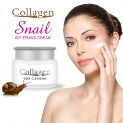 Private Label Skin Repair Acne Scars Remove Cream Snail Cream Cosmetic Whitening Moisturizing Anti Aging Snail Face Cream