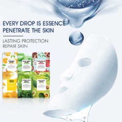 Face Skin Care Facial Fruit Extract Organic Best Anti Acne Wrinkle Aging Hyaluronic Facemask Private Natural Fruit Mask