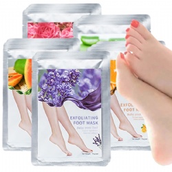 OEM/ODM Organic Foot Peel Exfoliation Mask For Feet Dry Skin Moisturizing