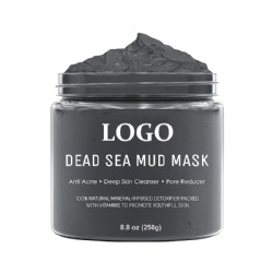 OEM Face Mud Mask Spa Quality Pore Reducer Acne Remove Blackheads Pore Face Cleaner Clay Dead Sea Mud Facial Mask