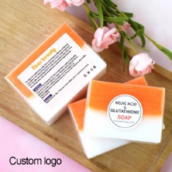 OEM Organic 100g 140g 200g Anti Acne Glutathione Kojic Acid Papaya Soap Whitening Glutathione And Kojic Acid Soap