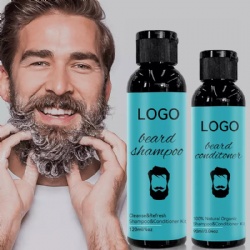 Best private label beard growth kit with beard oil and balm & beard shampoo and conditioner for men