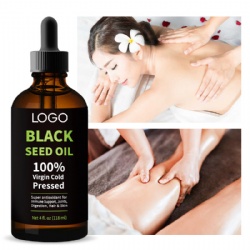 OEM/ODM Private label 100% pure natural Skin Face Care Smooth Hair Black Seed Oil Organic Private Label