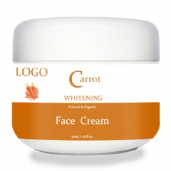 Carrot Face Cream Dark Spot Corrector Brighten Blemish Freckle Remover Natural Skin Care 50ml Face Whitening Cream