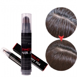 OEM Custom Private Label Touch up Root Concealer Semi-permanent Natural Brown Black Brown Color Brush Hair Dye Pen