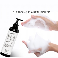 Manufacturer OEM Natural Organic Mens Face Cleanser Charcoal Facial Cleanser For All Skins