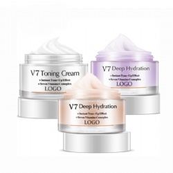 OEM/ODM Facial Whitening Cream V7 Toning Light moisturizing Hydrating Face Day Cream