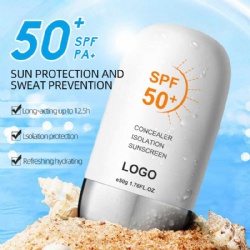 Private Label Nature Organic Spf 50+ Waterproof Sunscreen Cream