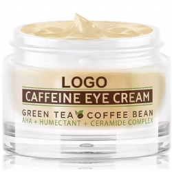 Private Label Organic Anti Age Skin Repair Caffeine Eye Cream