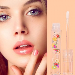 Fruit Vegan Private Label Clear Lipgloss Custom Your Logo Lip Gloss